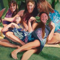 Wahine Laughing | Hawaii Art